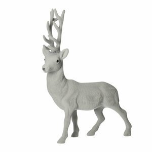 Dekoria Dekorácia Reindeer 30x9x40 grey, 30 x 9 x 40 cm