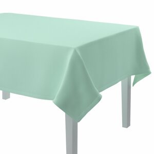 Dekoria Obrus na stôl obdĺžnikový, mätová, 130 x 130 cm, Loneta, 133-37