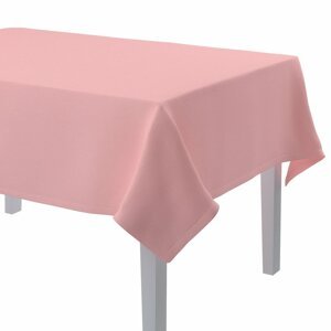 Dekoria Obrus na stôl obdĺžnikový, púdrovo ružová, Loneta, 133-39
