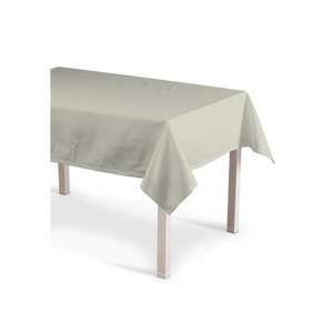 Dekoria Obrus na stôl obdĺžnikový, svetlo šedá melanž, 130 x 130 cm, Loneta, 133-65