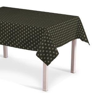 Dekoria Obrus na stôl obdĺžnikový, čierno-biela, Výpredaj, 142-56