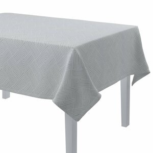 Dekoria Obrus na stôl obdĺžnikový, sivo-biele geometrické vzory, Sunny, 143-43