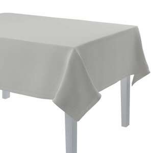 Dekoria Obrus na stôl obdĺžnikový, teplá biela, 130 x 130 cm, Linen, 159-06