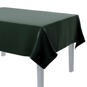 Dekoria Obrus na stôl obdĺžnikový, lesná zelená, 130 x 130 cm, Crema, 180-63