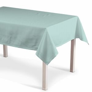 Dekoria Obrus na stôl obdĺžnikový, pastelovo belasá, 130 x 130 cm, Cotton Panama, 702-10