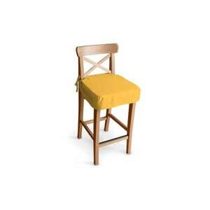 Dekoria Poťah na barovú stoličku Ingolf, žltá, návlek na barovú stoličku Ingolf, Loneta, 133-40
