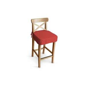 Dekoria Poťah na barovú stoličku Ingolf, červená, návlek na barovú stoličku Ingolf, Loneta, 133-43