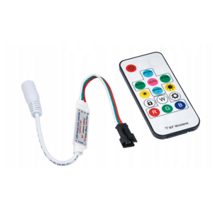 Diaľkové ovládanie pre digitálne LED pásky LED K13 WS2811