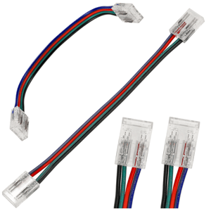 Konektor pre pásky COB RGB 10 mm 4 PINS