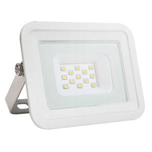 LED reflektor SLIM line2 - BIELÝ - 10W - IP65 - 850Lm - studená biela - 6000K