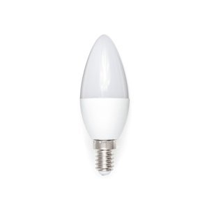 LED žiarovka C37 - E14 - 10W - 830 lm - teplá biela