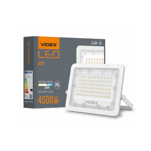 LED reflektor 50W - 4500 lm - IP65 - biely