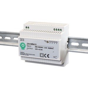 Napájací zdroj pre LED na DIN lištu - 8,3 A - 100W - 12V DC