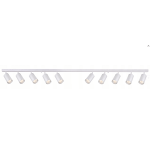 LED stropné bodové svietidlo VIKI-L - 10xGU10 - biele