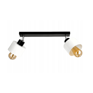 LED závesná lampa Beam - 2xE27 - CUBE WHITE
