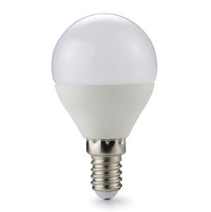LED žiarovka - E14 - G45 - 1W - 85Lm - guľa - neutrálna biela