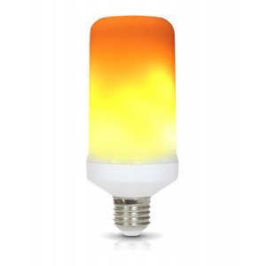LED žiarovka dekoratívna FLAME - E27 - 5W - teplá biela