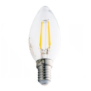 LED žiarovka - E14 - 5W - 550Lm - filament - teplá biela
