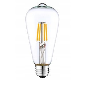 LED žiarovka - E27 - ST64 - 14W - 1510Lm - filament - teplá biela