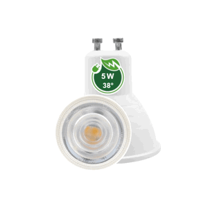 LED žiarovka - GU10 - 5W - 38 stupňov - studená biela