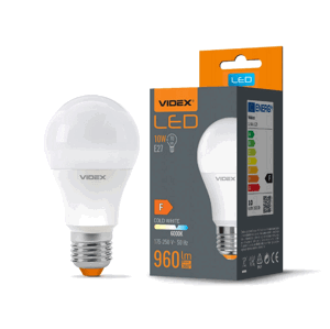 LED žiarovka A60 - E27 - 10W - studená biela