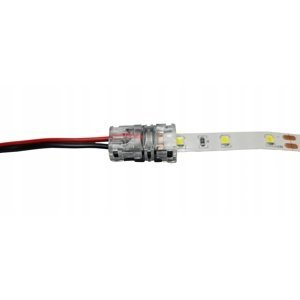 Spojka pre LED pásky (kábel - opasok) 10mm 2pin FIX