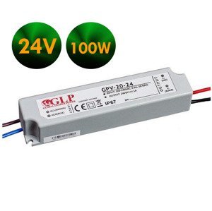 Napájací zdroj pre LED - 4A - 100W - 24V DC - IP67