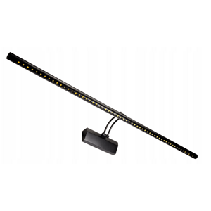 Nástenné svietidlo LED do kúpeľne - 105 cm - 15w čierne