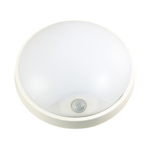 LED stropné svietidlo okrúhle s mikrovlnným čidlom pohybu - 1000Lm - 14W - neutrálna biela