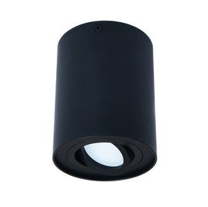 Podhľadové bodové svietidlo 6683 výklopné, kruhové - čierna - 115mm