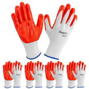 Pracovné rukavice veľkosť 8`` - 5 párov
