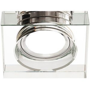 SMART Podhľadové bodové svietidlo BRG70449 nevýklopné - hrubé sklo 2cm - štvorec - zrkadlo