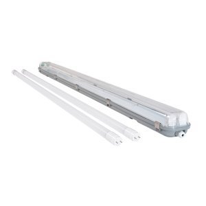 Svietidlo CARLO + 2x LED trubica - T8 - 120cm - 18W - studená biela - SADA
