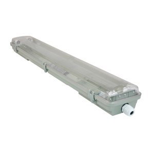Svietidlo pre LED trubice BRGTRU078 - T8 - 2 x 60cm - 230V - IP65 - ver2