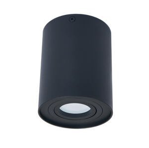 Podhľadové bodové svietidlo OS100-CP výklopné - kruhové - čierna matná + pätica GU10