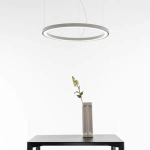 Artemide Ripple závesné LED svetlo biela, Ø 90 cm