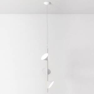 Axolight Orchid závesné LED svietidlo 3-pl., biele