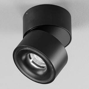 Clippo – čierne bodové LED z hliníka, stmievateľné