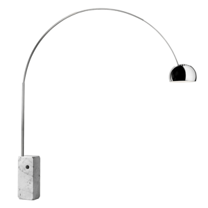FLOS Arco – revolučná oblúková LED lampa
