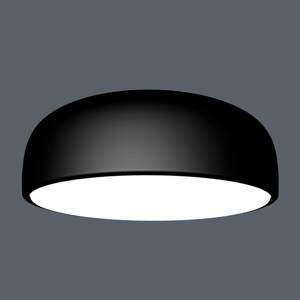 FLOS Smithfield C LED stropná lampa, čierna matná