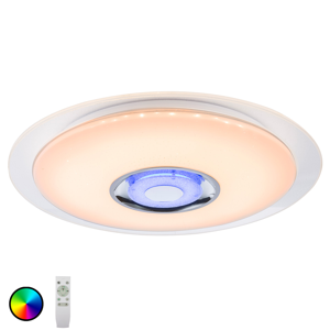 Stropné LED svietidlo Tune RGB reproduktor Ø 47,5