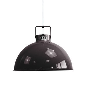 Jieldé Dante D450 závesná lampa, čierna, Ø 45 cm