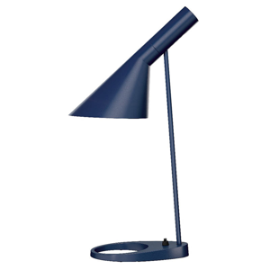 Louis Poulsen AJ - stolná lampa, polnočná modrá