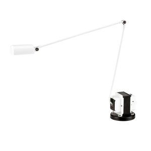 Lumina Daphine stolná LED lampa 3 000 K, biela