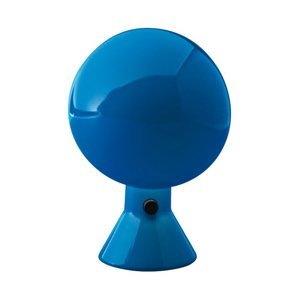 Martinelli Luce Elmetto – stolná lampa, modrá