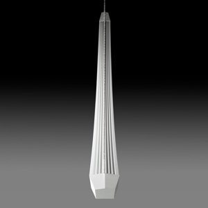 OLIGO Lisgo závesné LED svietidlo, matné biele