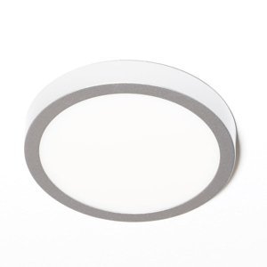 Stropné LED svietidlo Vika okrúhla, titán, Ø 18 cm