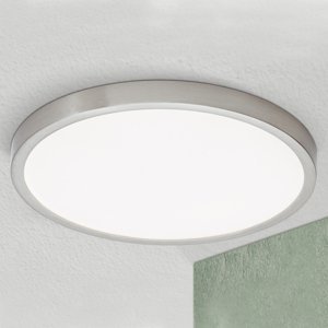 Stropné LED svietidlo Vika okrúhla, titán, Ø 30cm