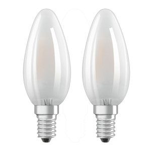 OSRAM LED žiarovka E14 4W teplá biela sada 2 ks