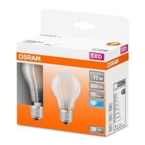 OSRAM Classic A LED žiarovka E27 7,5W 4.000K matná
